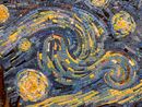 Van Gogh Sternennacht Mosaik Zoom