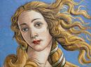 Botticelli Venus Mosaic Art Reproduction close-up
