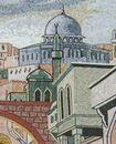 Der Triumph von Saladin Mosaik Zoom