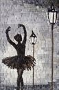 Mosaik Ballerina Nacht Zoom