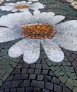 Arched Chamomile Mosaic close-up