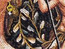 Mona Lisa of the Galilee Mosaic Of Zippori Reproduction крупным планом