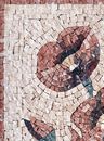 Crimson Poppies Mosaic close-up