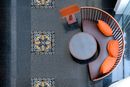 Mandala Mosaik, 100 cm in Ihrem Zuhause