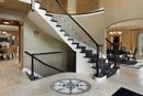 Round Fleur-de-Lis Pattern Mosaic in your home