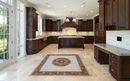 Earthy Rose Patterned Square Rug Mosaic, 79" in your home