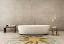 Flaming Gold Sun Rug Mosaic in your home