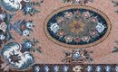 Ornamental-floral Teppich Mosaik Zoom