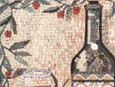Still Life Wine Mosaic close-up