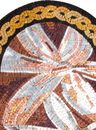 Arched Lilies Mosaic close-up