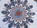 Bohemian Flower Mosaic close-up
