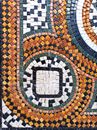 Abstract Checkered Mosaic close-up