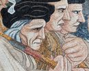Koloniale Soldaten Reproduktion Mosaik Zoom