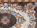 Multicolored Rose Rug Mosaic close-up