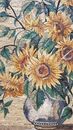 Sonnenblumen in einer Vase Mosaik Zoom