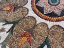 Mosaik Blumen und Sterne, 100 cm Zoom