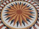 Mosaik Sternen-Muster, 130 cm Zoom