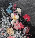 Pot of Flowers Mosaic close-up