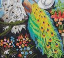 Mosaik Pfau Liebe Zoom