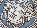 Wandmosaik Gesicht der Medusa Zoom