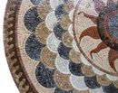 Red Sun Mosaic, 48" close-up