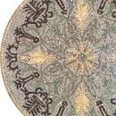 Round Nature-Inspired Mosaic, 40" close-up