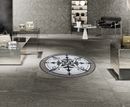 Round Fleur de Lis Mosaic, 48" in your home