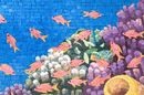 Sea Turtle Mosaic close-up