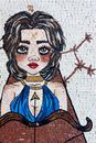 Sagittarius Astrological Mosaic крупным планом