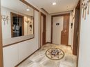 Symmetrisch Gold Gemustert Mosaik, 150 cm in Ihrem Zuhause