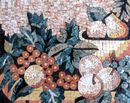 Фруктовый рай, панно из мозаики, 95x70 см крупным планом