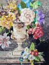 Trophy of Flowers Mosaic close-up