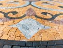 Goldenrod Patterned Mosaic, 48" close-up