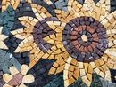 Sunflower Field Mosaic close-up