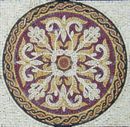 Antike Design Teppich Mosaik Zoom