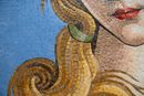 Botticelli Venus Mosaic Art Reproduction close-up