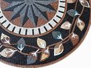 Multicolored Leaves Mosaic, 48" close-up