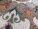 Mosaik Blumen und Sterne, 100 cm Zoom