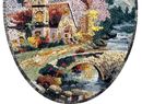 Mosaik Kirche Landschaft Zoom