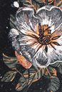 Magnolia Blossoms Mosaic close-up