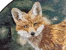 Red Fox Mosaic, 32" close-up