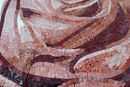 Circular Rose Mosaic close-up