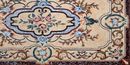 Decorative Rose and Floral Rug Mosaic close-up