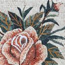 Розы Бутоны Мозаика крупным планом