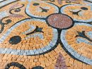 Goldenrod Patterned Mosaic, 48" close-up
