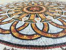 Mosaik Kreis Muster, 180 cm Zoom
