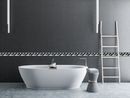 Black Ribbon Border Mosaic in your home