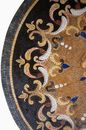 Fleur-de-lis Radial Mosaic close-up