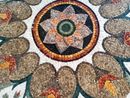 Mosaik Blumen und Sterne, 100 cm Zoom