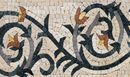 Vine Swirl Border Mosaic close-up